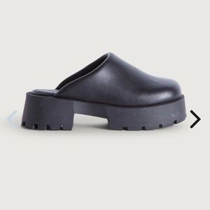 OAK + FORT Clog Mules- Brand New